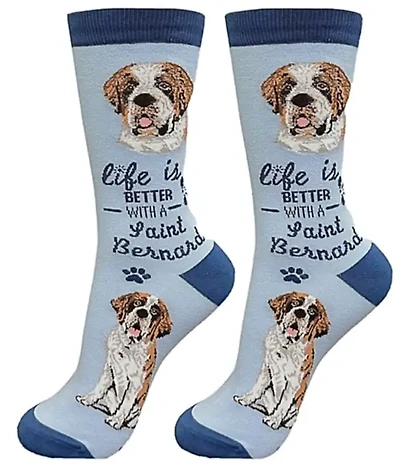 LIFE IS BETTER - Saint Bernard - Crew - OSFM