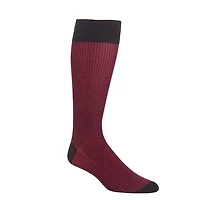 Dapper Classics - Black and Red Grenadine - Cotton - Over The Calf
