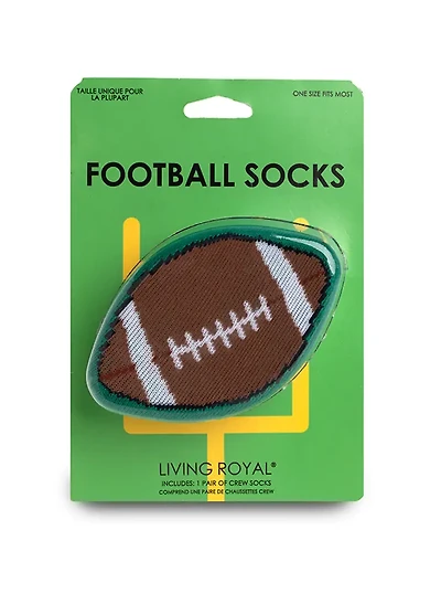 Living Royal - 3D Packaged - Football - Crew - OSFM