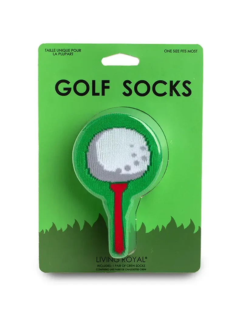 Living Royal - 3D Packaged - Golf - Crew - OSFM