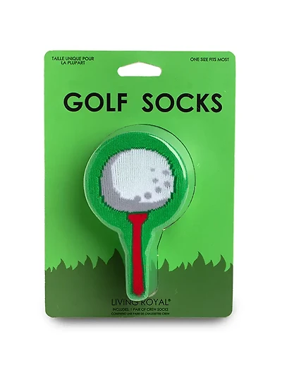Living Royal - 3D Packaged - Golf - Crew - OSFM