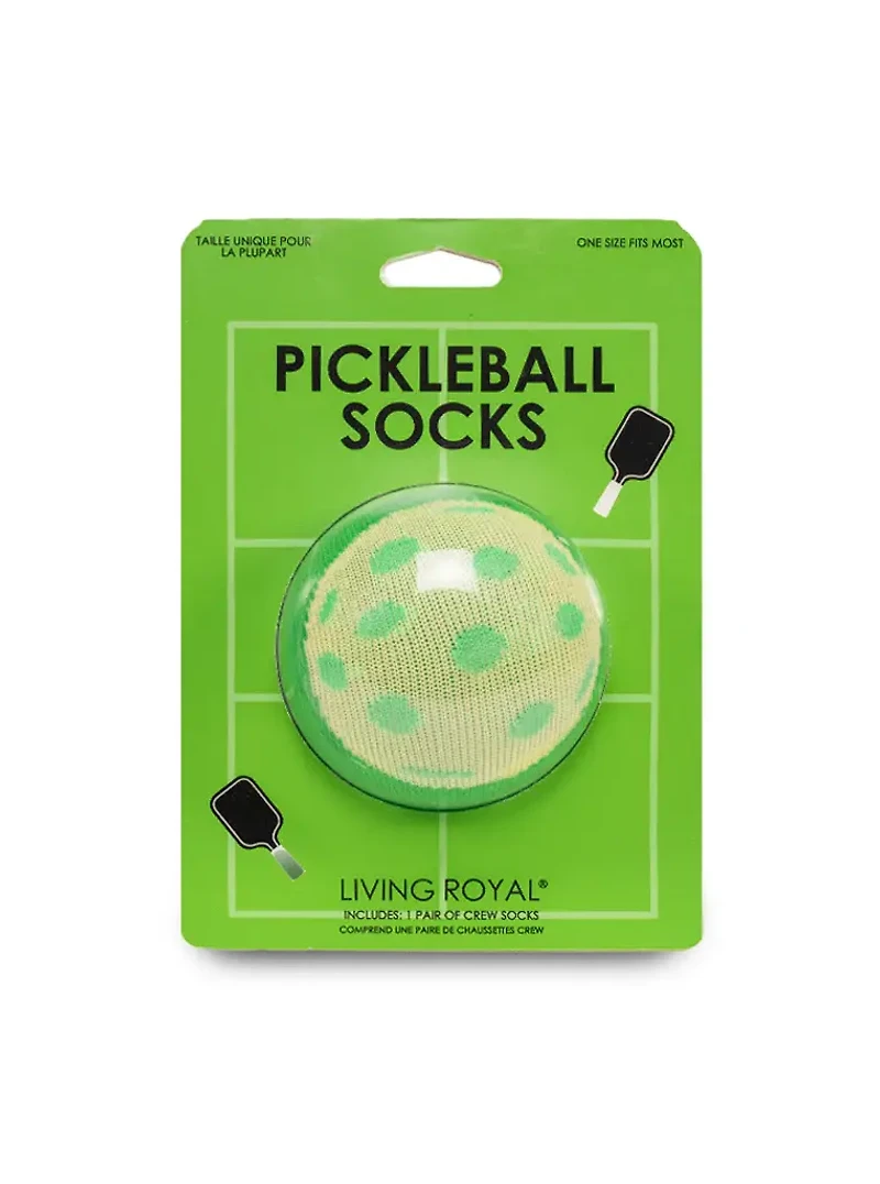 Living Royal - 3D Packaged - Pickleball - Crew - OSFM
