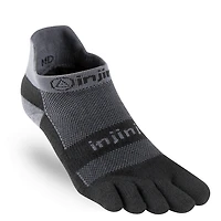 Injinji - Performance 2.0 Run Midweight No-Show Black/Gray