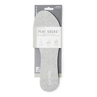 Flat Socks - Micro Wool Light Heather