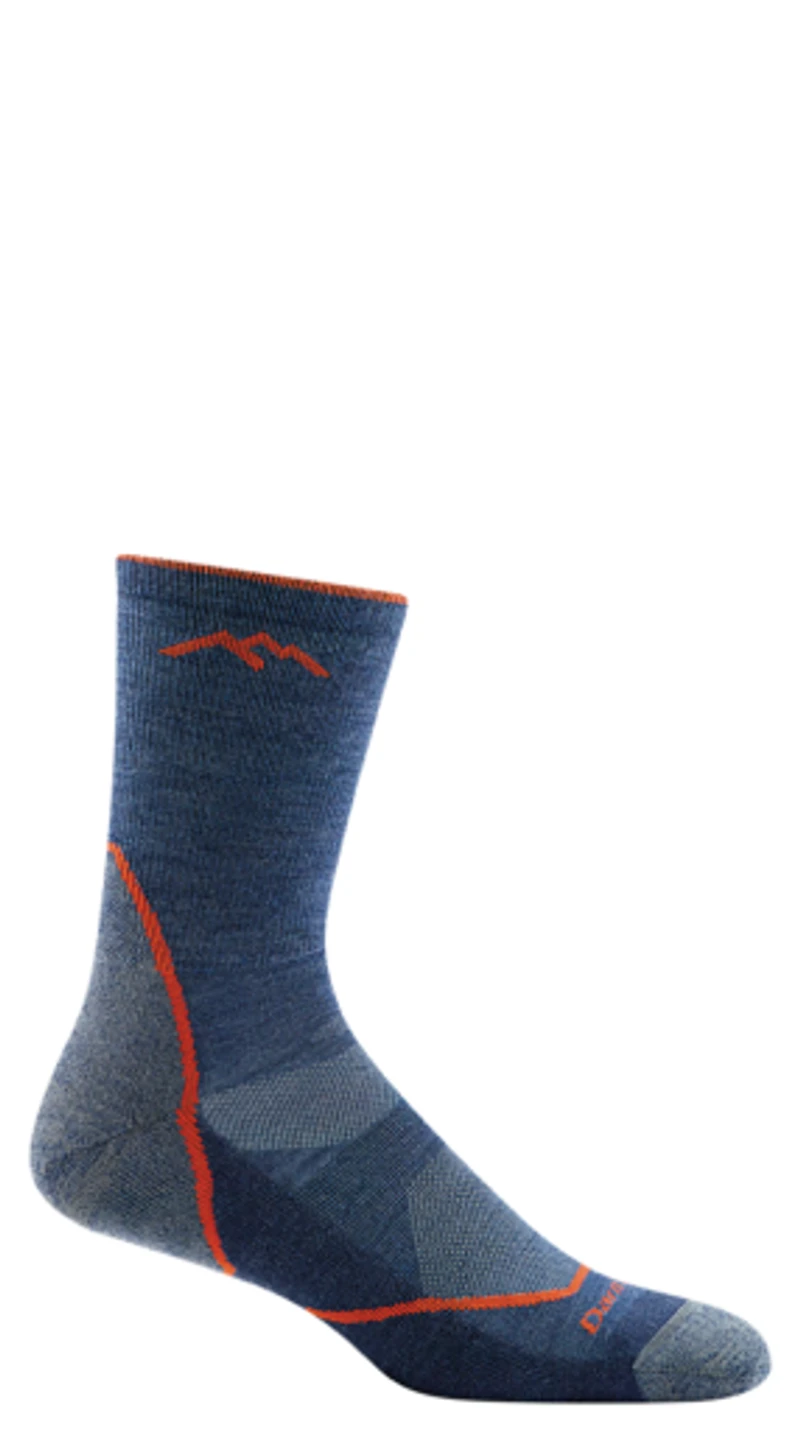 DARN TOUGH - Light Hiker Lightweight Micro Crew Denim Men's