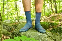 DARN TOUGH - Light Hiker Lightweight Micro Crew Denim Men's