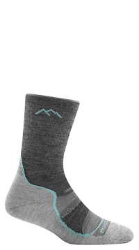 DARN TOUGH - Light Hiker Lightweight Micro Crew  Slate Women's