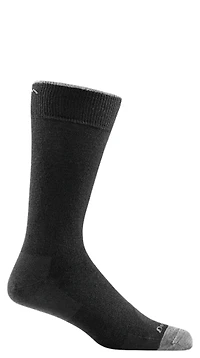 DARN TOUGH - Solid Lightweight Crew Black Men's