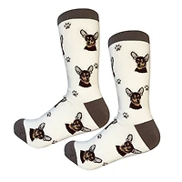 Sock Daddy - Chihuahua - Tan- Crew - Unisex