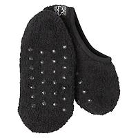World's Softest - Cozy Footsie with Grippers - W2411 - Black