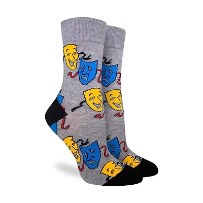 Good Luck Sock - Drama Masks Unisex