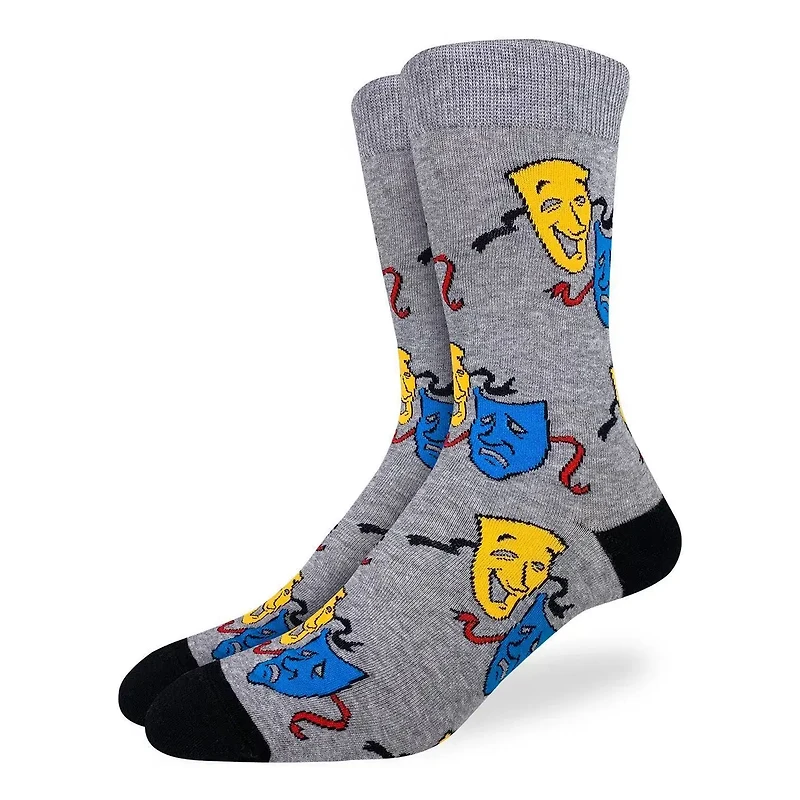 Good Luck Sock - Drama Masks Unisex