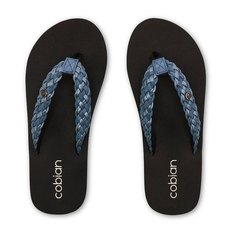 Cobian - Braided Bounce Sandal Indigo Women's