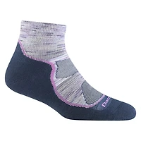 Darn Tough - Hiker Lightweight with Cushion Quarter Cosmic Purple Women's