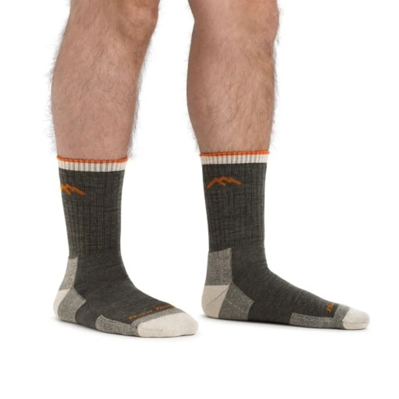 Darn Tough - Hiker Midweight Micro Crew Olive Men's