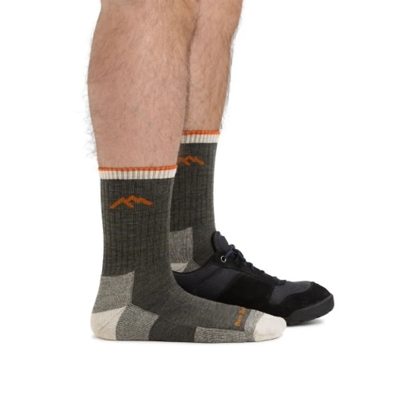 Darn Tough - Hiker Midweight Micro Crew Olive Men's