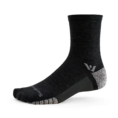 Swiftwick - Flite XT TRAIL Mid-Crew Coal