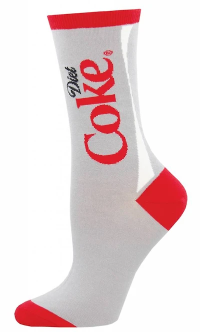 Socksmith - Diet Coke - Gray - Crew - Women's