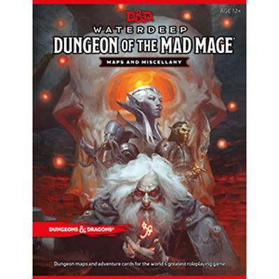 Dungeons & Dragons 5th edition - Waterdeep Dungeon Of The Mad Mage Maps and Miscellany (Anglais)