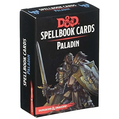 Dungeons & Dragons 5th edition - Spellbook Cards - Paladin Deck 