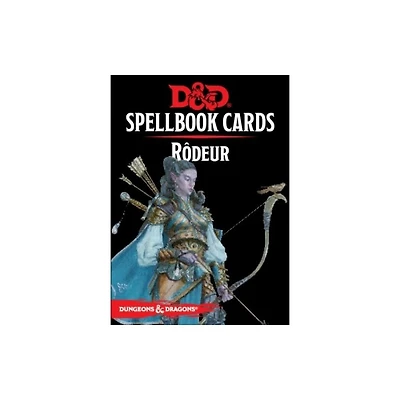 Dungeons & Dragons 5th edition - Spellbook Cards - Rôdeur (French)