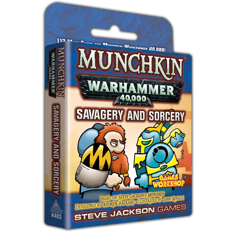 Munchkin - Warhammer 40,000 - Savagery and Sorcery (English)
