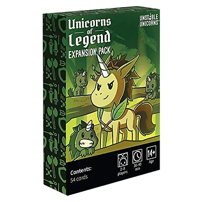 Unstable Unicorns - Unicorns of legend expansion pack (Anglais)