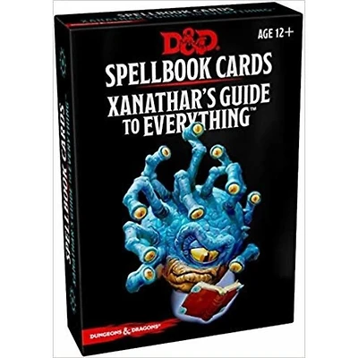 Dungeons & Dragon -  Spellbook Cards - Xanathars  (English)