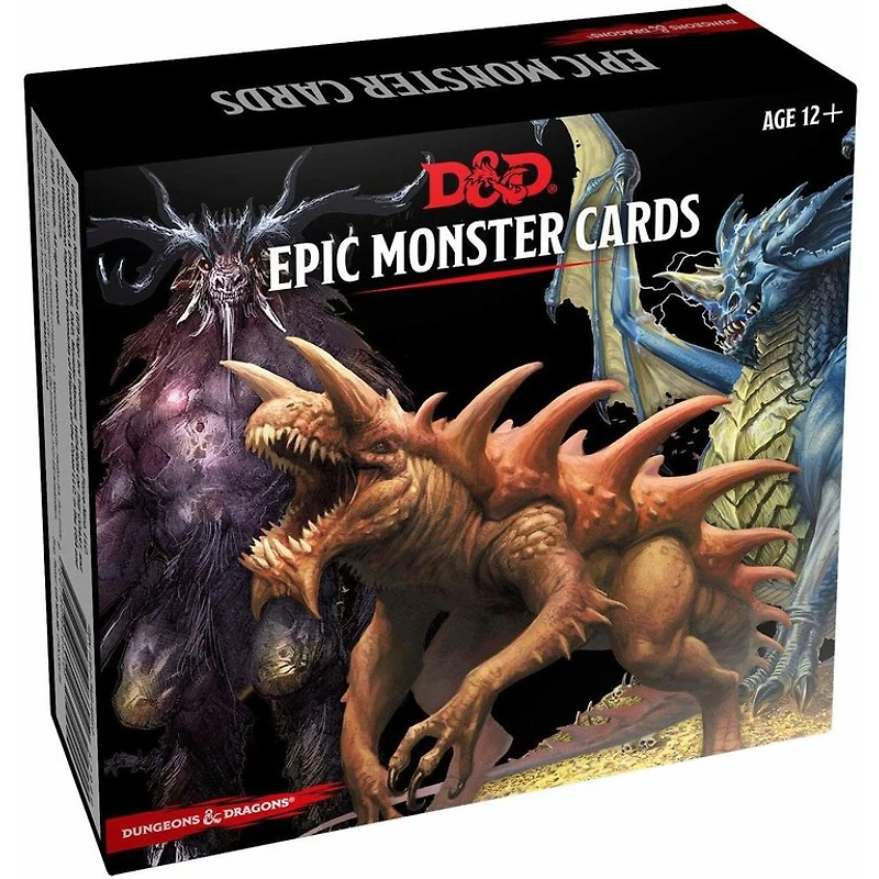 Dungeons & Dragons 5th edition - Epic Monster Card (Anglais)