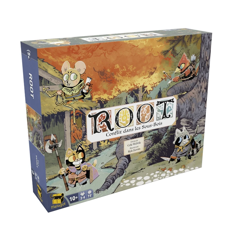 Root - Jeu de Base + Exp. La Rivière  (Francais)