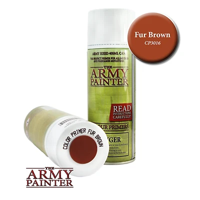 Army Painter (AP) Colour Primer (Spray can) - Fur Brown