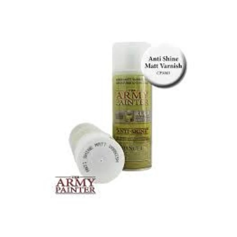 Army Painter (AP) Colour Primer (Spray can) - Anti-Shine Matt Varnish