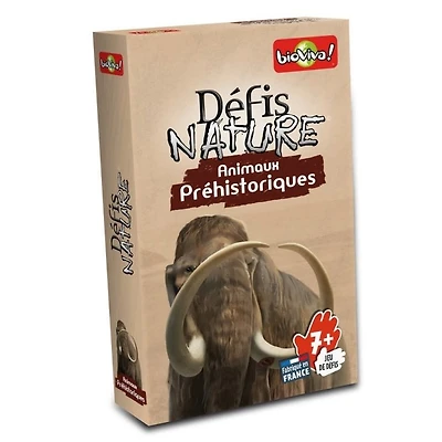 Défis Nature - Animaux préhistoriques (Francais)