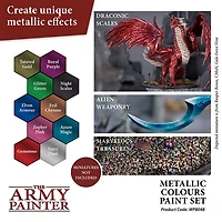 Army Painter (AP) Metallics Colours Paint Set