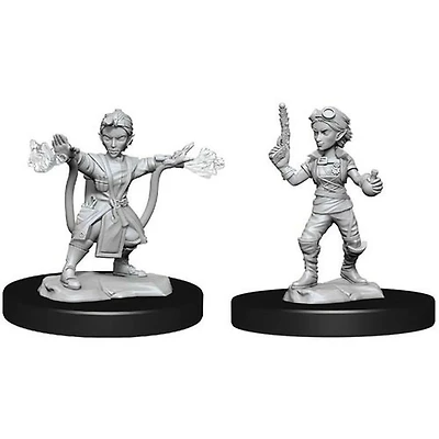 Nolzur's Marvelous - Unpainted Miniatures - Gnome Artificer Female