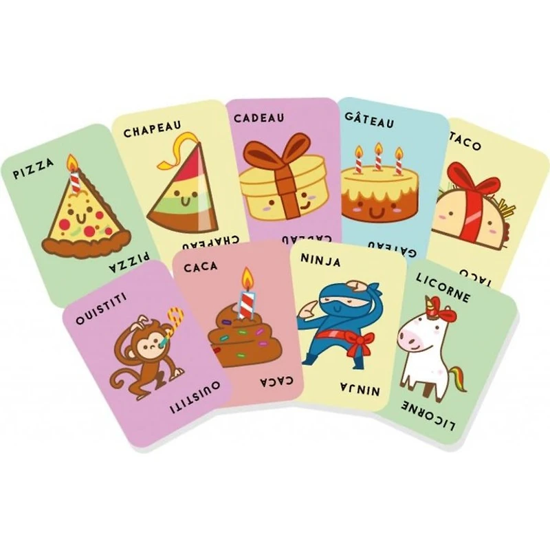 Taco, chapeau, gateau...(Francais)
