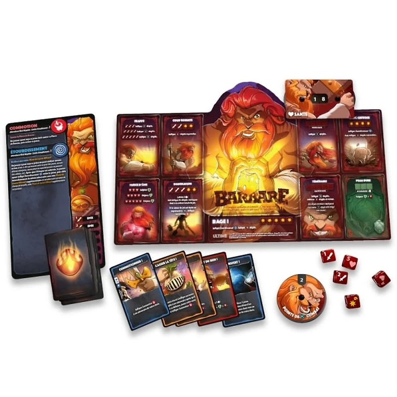 Dice throne - Combat 1 - Barbare/Elfe lunaire (Francais)