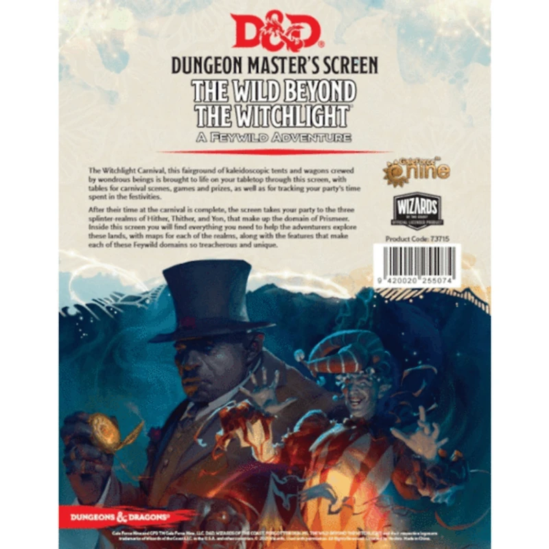 Dungeons & Dragons - DM Screen - The Wild Beyond the Witchlight