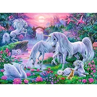 Ravensburger Licornes au coucher de soleil  -  150 pièces  XXL