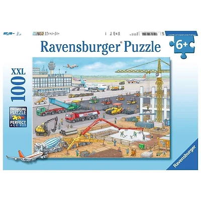 Ravensburger Construction de l'aéroport - 100 pièces XXL