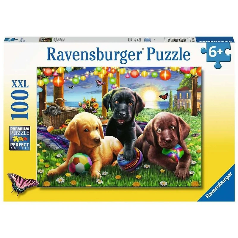 Ravensburger Pique-nique des chiens - 100 pièces XXL