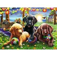 Ravensburger Pique-nique des chiens  - 100 pièces XXL