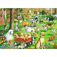 Ravensburger Au parc à chiens - 500 pièces Large