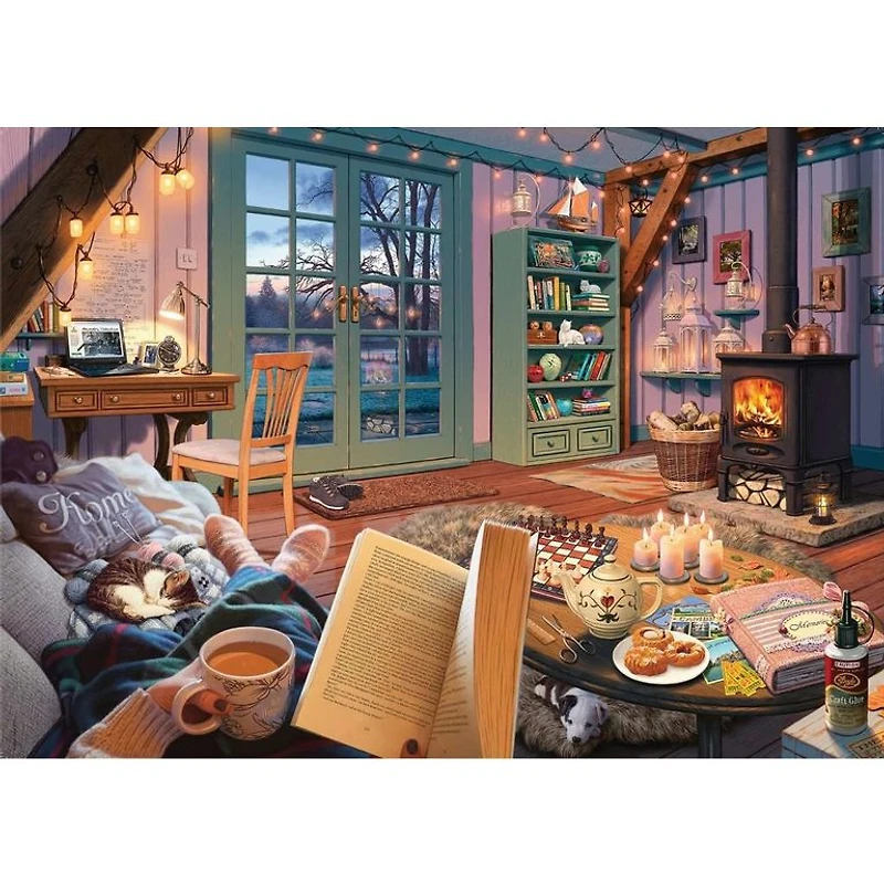 Ravensburger Retraite Comfortable - 500 pièces Large