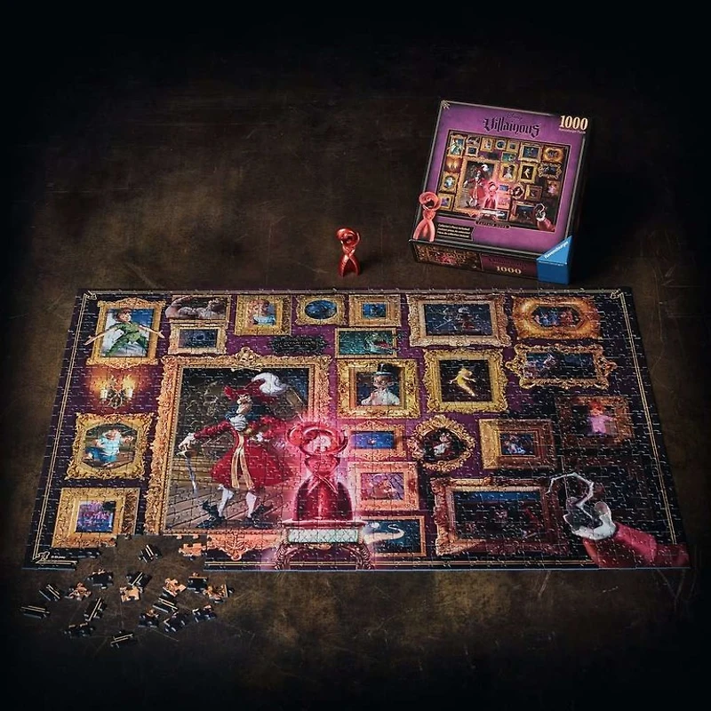 Ravensburger Disney Villainous - Capitaine Crochet - 1000 pièces