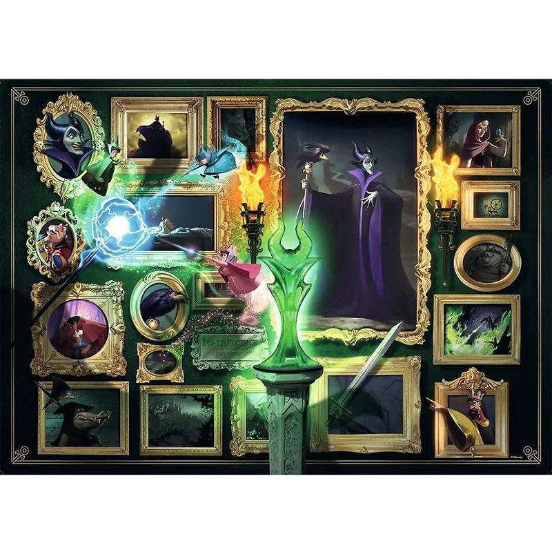 Ravensburger Disney Villainous - Maleficent - 1000 pièces
