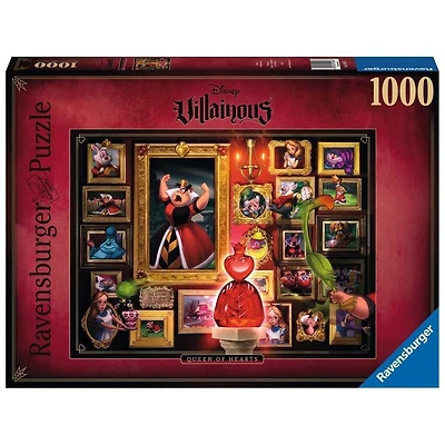 Ravensburger Disney Villainous: Reine de coeur - 1000 pièces