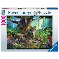 Ravensburger Famille de loups dans la forêt - 1000 pièces