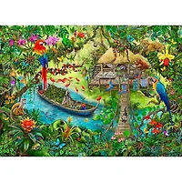 Ravensburger Expédition dans la jungle - Escape Puzzle Kids - 368 pièces