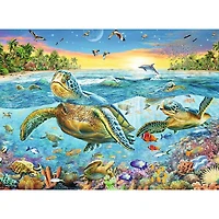 Ravensburger Les tortues de mer - 100 pièces XXL